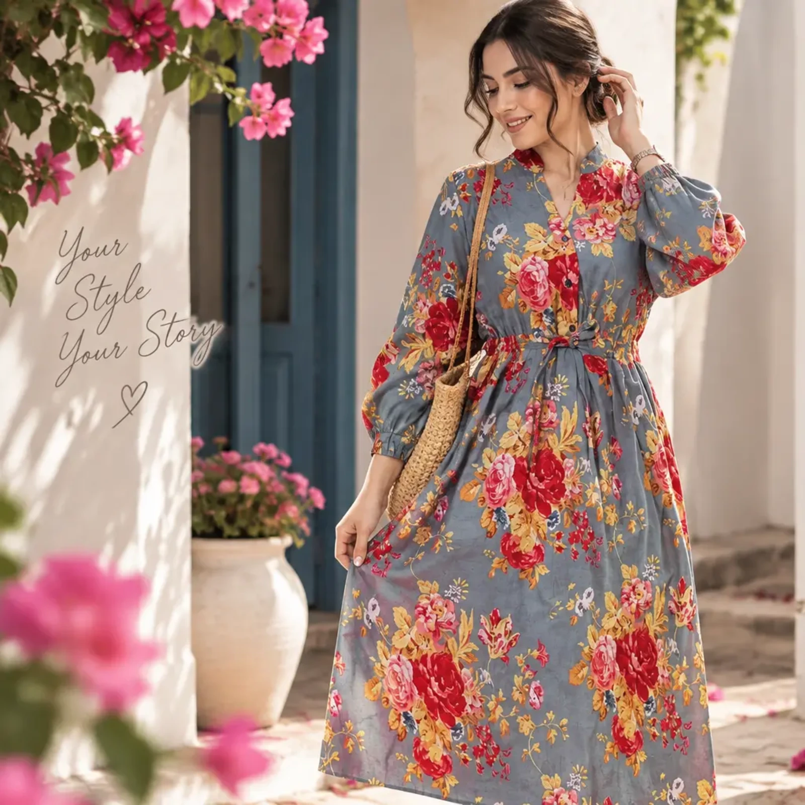 پیراهن زنانه مدل کفتان کد T5165